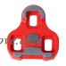Look 2013 Keo Grip Road Bicycle Cleats (Red - 9 Degree Float) - B009OYYNCE